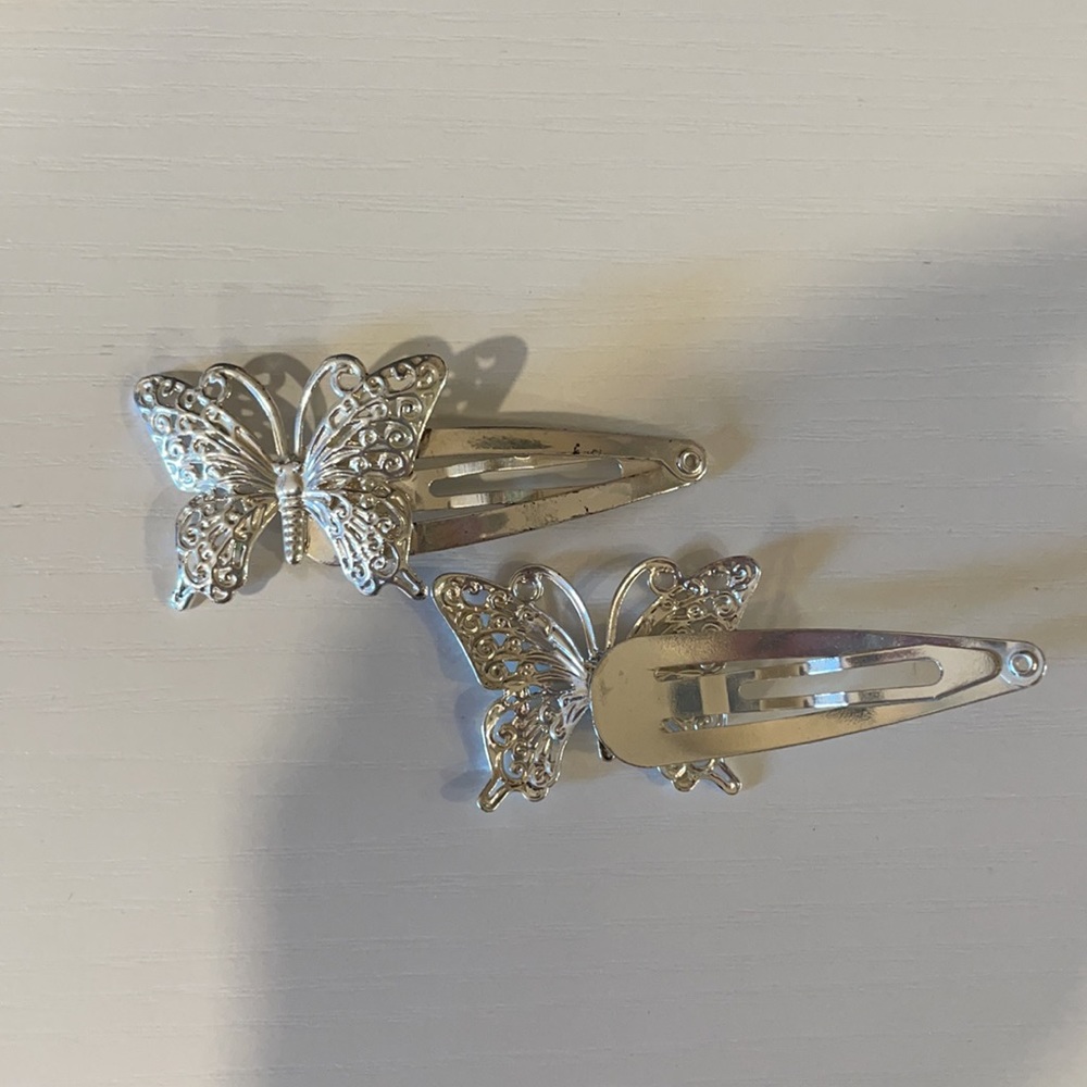 Butterfly clips - Picture 2 of 2